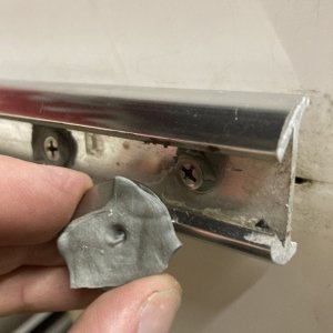 05 I just used butyl tape on the screw and the washer