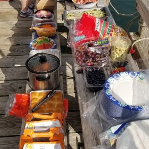the spread