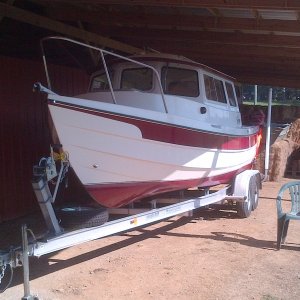 Just got her from Smith Mountain Lake, now the journey begins.