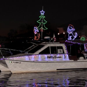Media 'Pic from the local newspaper covering the Peace River Boat Parade hosted by the chamber of commerce.' in album 'Pic from the local newspaper covering the Peace River Boat Parade hosted by the chamber of commerce.'