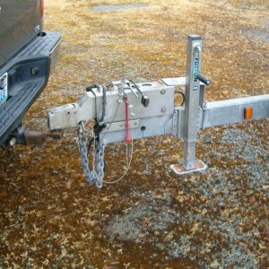 Just removed the hyd Brake Control for the 2009 tandem axle EZ-Loader and cleaned everything and lubed the slider.