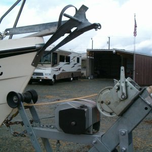 Electric and manual winches