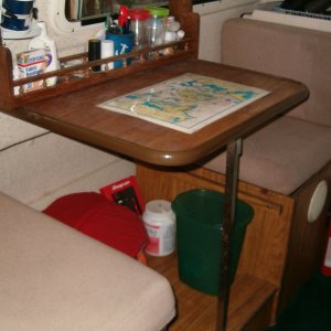 Cushions are original but in good shape.