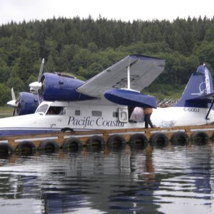 A Grumman Goose. One of a fleet of 7. The largest fleet in the world of these.