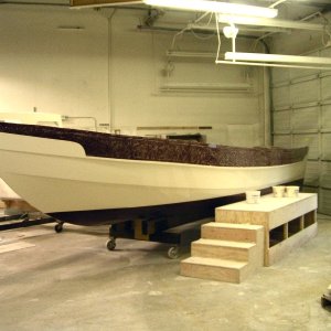 Hull is out of the mold (Fri 3/18)