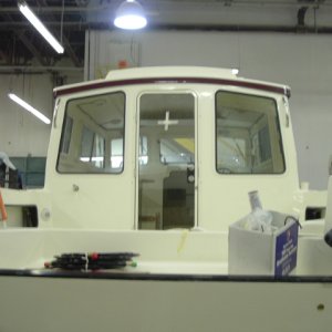 Cabin door installed (Fri 4/29)