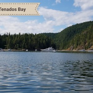 Spent two nights at Tenados Bay.