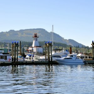 Return to Alberni... very steep ramp full of logs awaits!