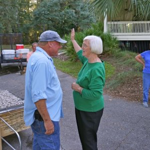Brenda--no way we were missing the pig