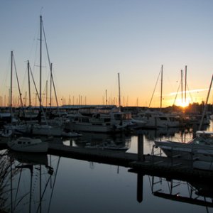 Bellingham at sunset