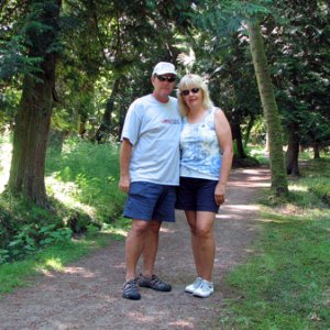 Hiking on Jones Island