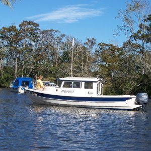 Make a run for it Papillon..Fishwife will provide a floating roadblock.