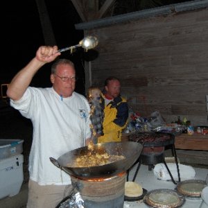 Chef Marc conducting