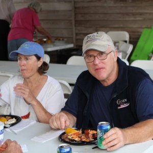 Linda (Simplicity) and Jim (JennyKaz)