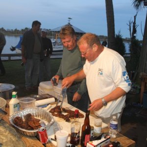 IMG 0182 cutting up strip steak