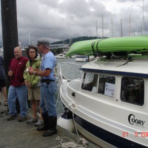 Christening of C-CHANGE, Rev. Dave, Jan & Stacy