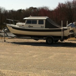 On the trailer