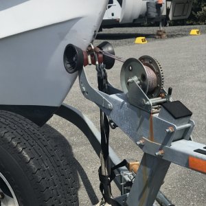 Trailer winch