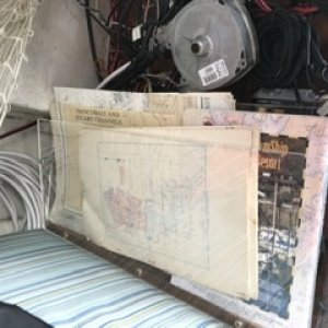 Chart storage behind dash
