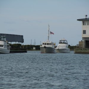 Swing bridge on the ICW.