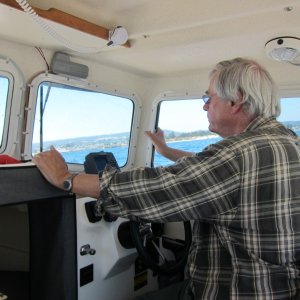 Look Ma, no hands...Autopilot on and it works.