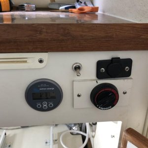 Momentary toggle switch to activate pump