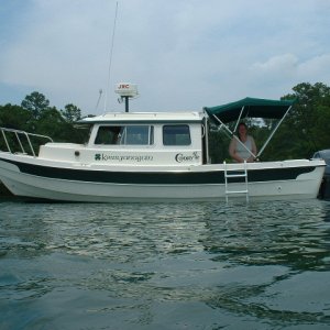 First day on the water, Lake Martin. We LOVE this boat.