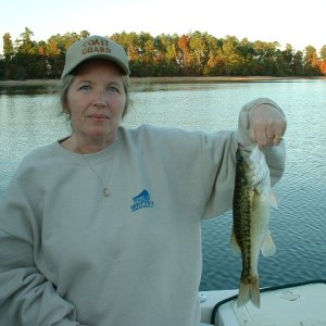 Donnas first Alabama bass.