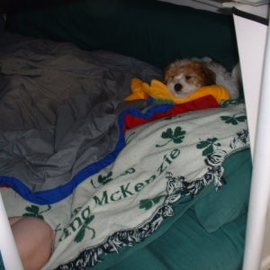This boating stuff is hard work!