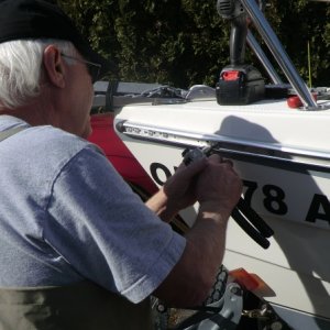 putting rub rail on
