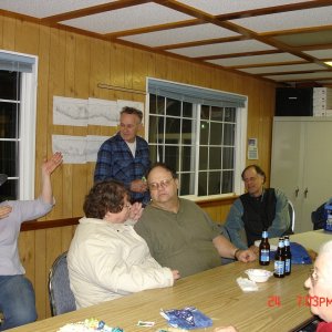 Susan (SUSAN E), Jim & Laurie (LAURNA JO), Joe (R-MATEY), Dave aka Blacknorth, & Nancy lower right corner (JACARI MARU)