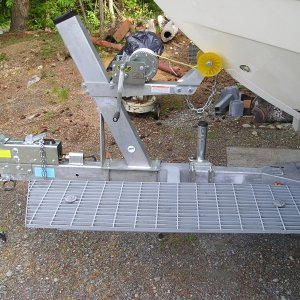 Galvanized catwalk