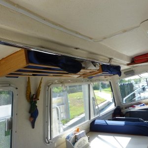 Serves well for light materials such as window covers and screens.