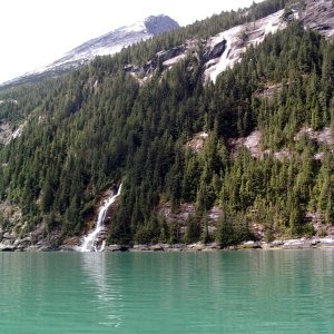 One of many waterfalls