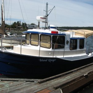 Media 'Island Ranger Gets Her Name' in album 'Mid Cabin Berth Closet Rod (stowed)'