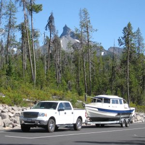 7000 ft up near Crater Lake Oregon