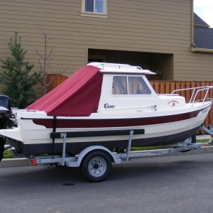 G.S. Lollipop with canvas towing cover