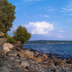 62.) Burton Island shore