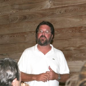 Gibby Conrad of Apalachicola Estuary Tours lectures