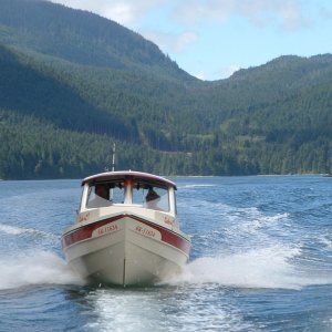 (DaveMar) Cruising Behind  C-U  in Blind Channel