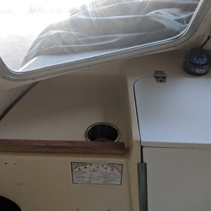 Cup Holders added, And wood Stop