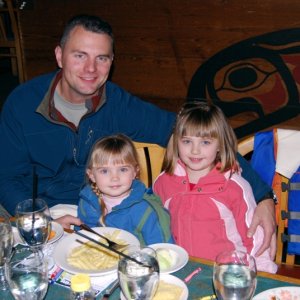 Carl and his girls.