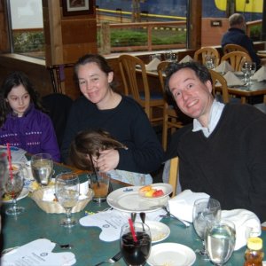 Tim and family.  One shy, one not so shy...