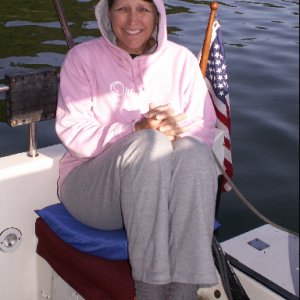 Toni Portner (Traveler) at Chuckanut Bay 5-24-09