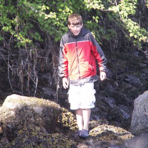 Tye at Doe Island 6-27-09