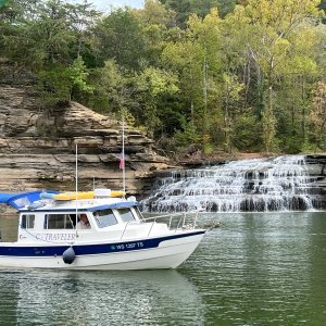 Handcock Falls at Lake Cumberland