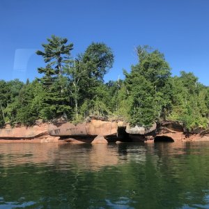 Media 'Bear Island East Shore Sandstone 2' in album 'Bear Island Cove Sand Beach'
