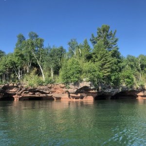 Media 'Bear Island East Shore Sandstone 3' in album 'Bear Island Cove Sand Beach'