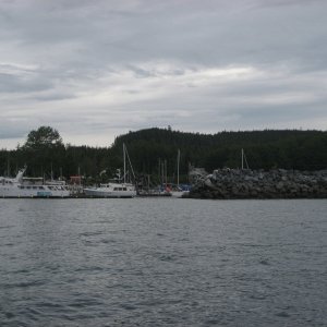 Sointula Harbor Departure