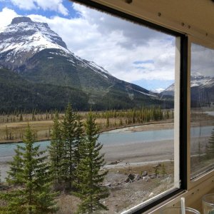 Casey and Mary's Rolling Cafe ... the food is great but the constantly changing view is always incredible!